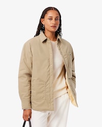 Water-Repellent Padded Overshirt