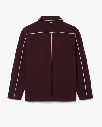 Tennis Heritage Zipped Badge Accent Sweatshirt