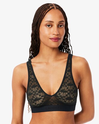 Logo Lace Bralette