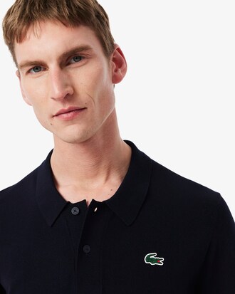 Short Sleeved Polo Collar Golf Sweater