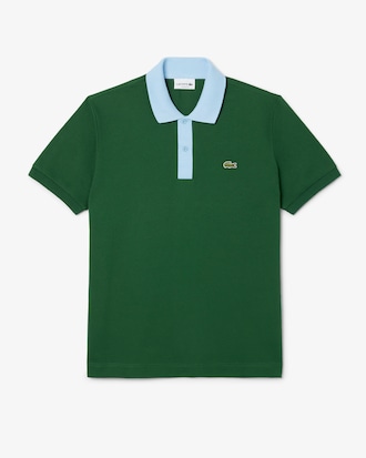 Classic Fit Contrast Collar L.12.12 Polo Shirt