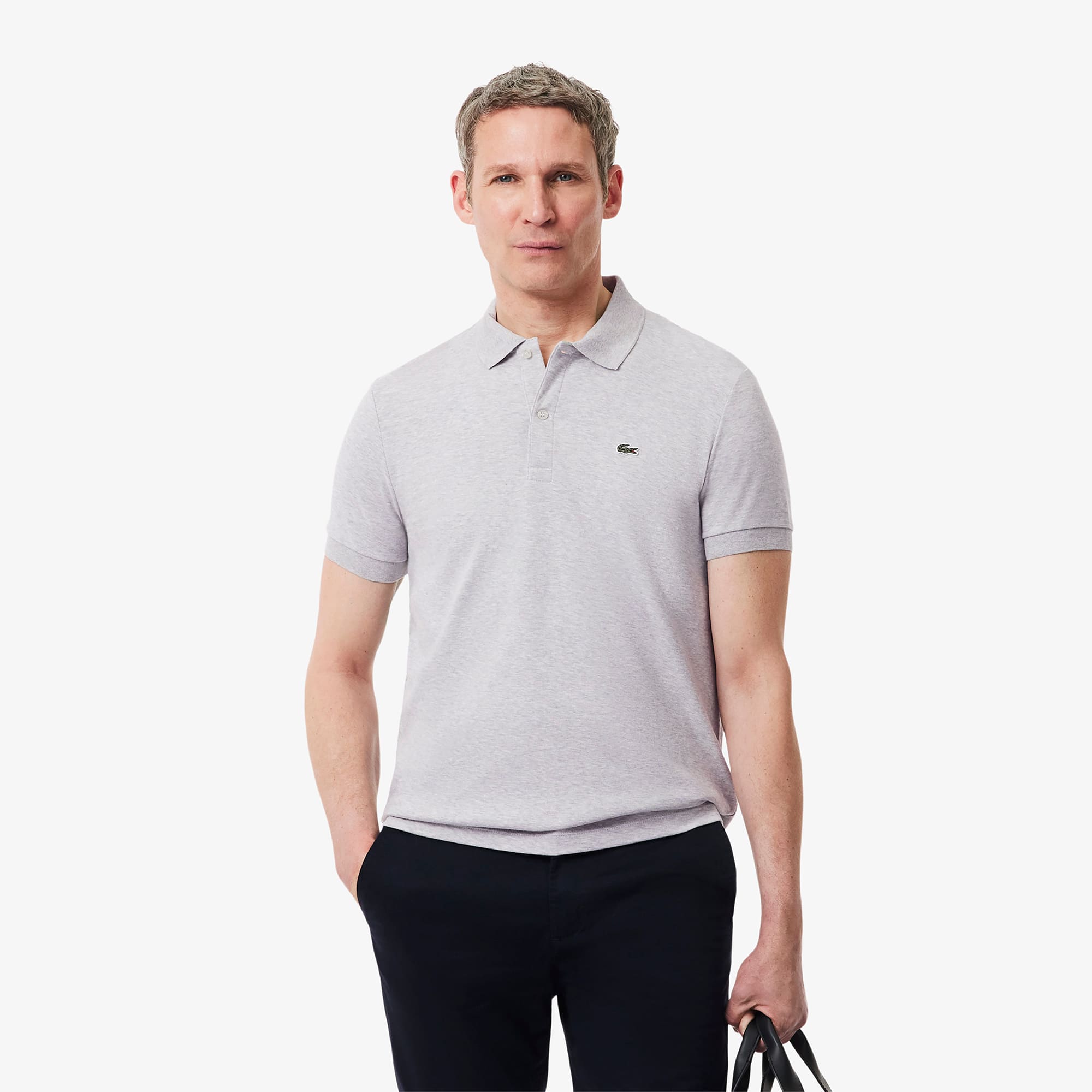 Regular Fit Cotton Pima Polo Shirt - Men's Short Sleeves Polo