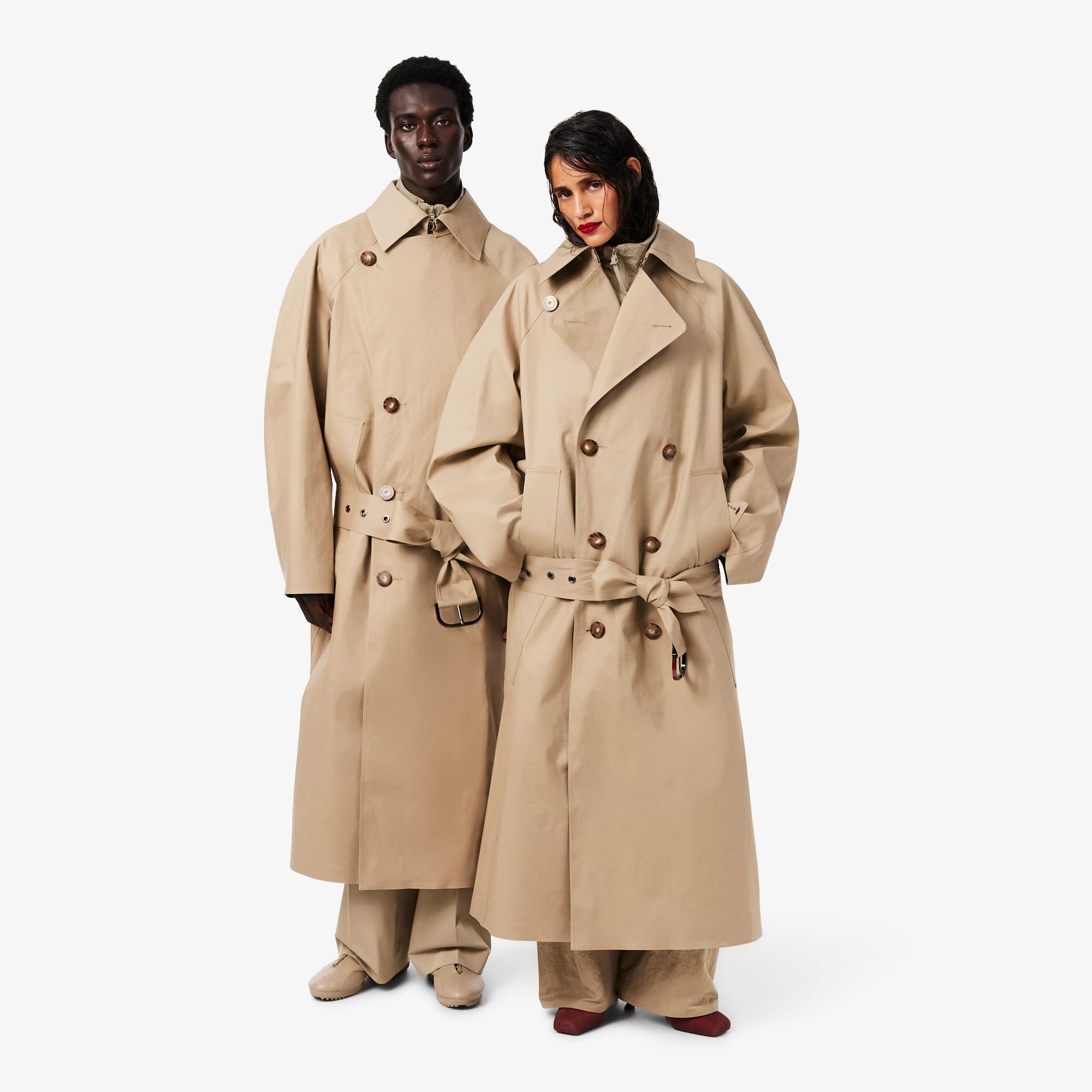 Lacoste x Mackintosh Waterproof Trench Coat - Men's Jackets