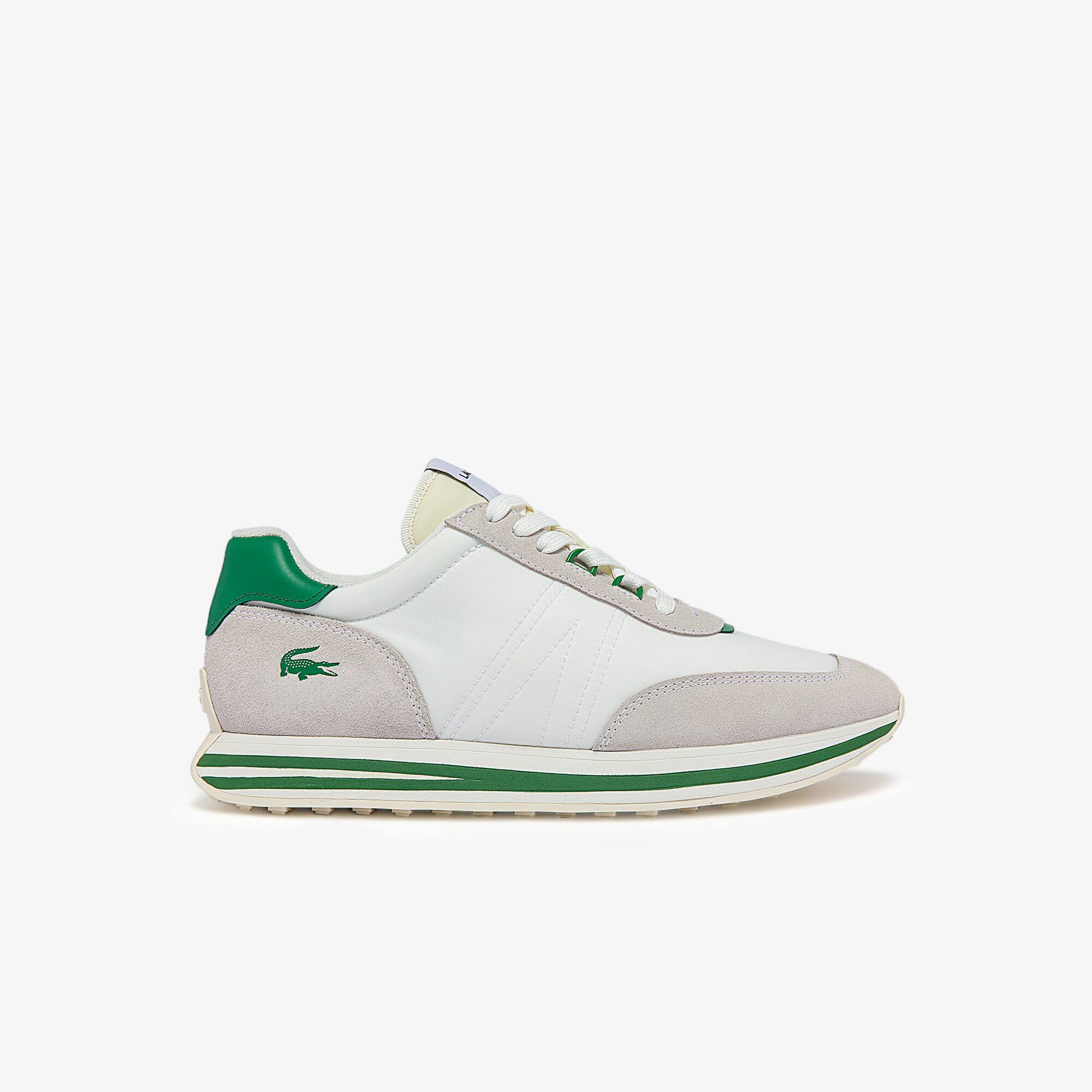 Lacoste textile trainers Clearance
