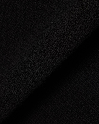 Zipped High Neck Wool Sweater