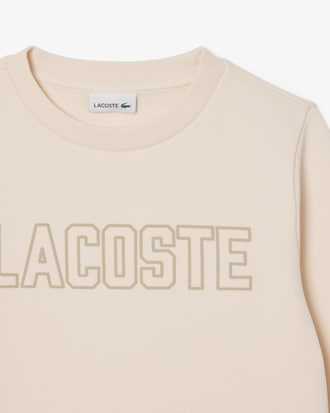 Mesh Panel Fleece Sweatshirt
