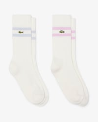2-Pack Ribbed Cotton Socks