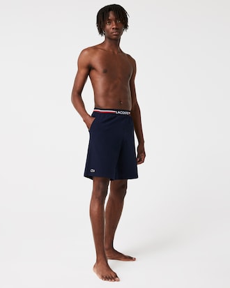 Pyjama Shorts With Three-Tone Waistband