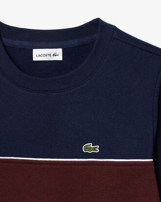 Colour-Block Fleece Sweatshirt