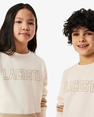 Mesh Panel Fleece Sweatshirt