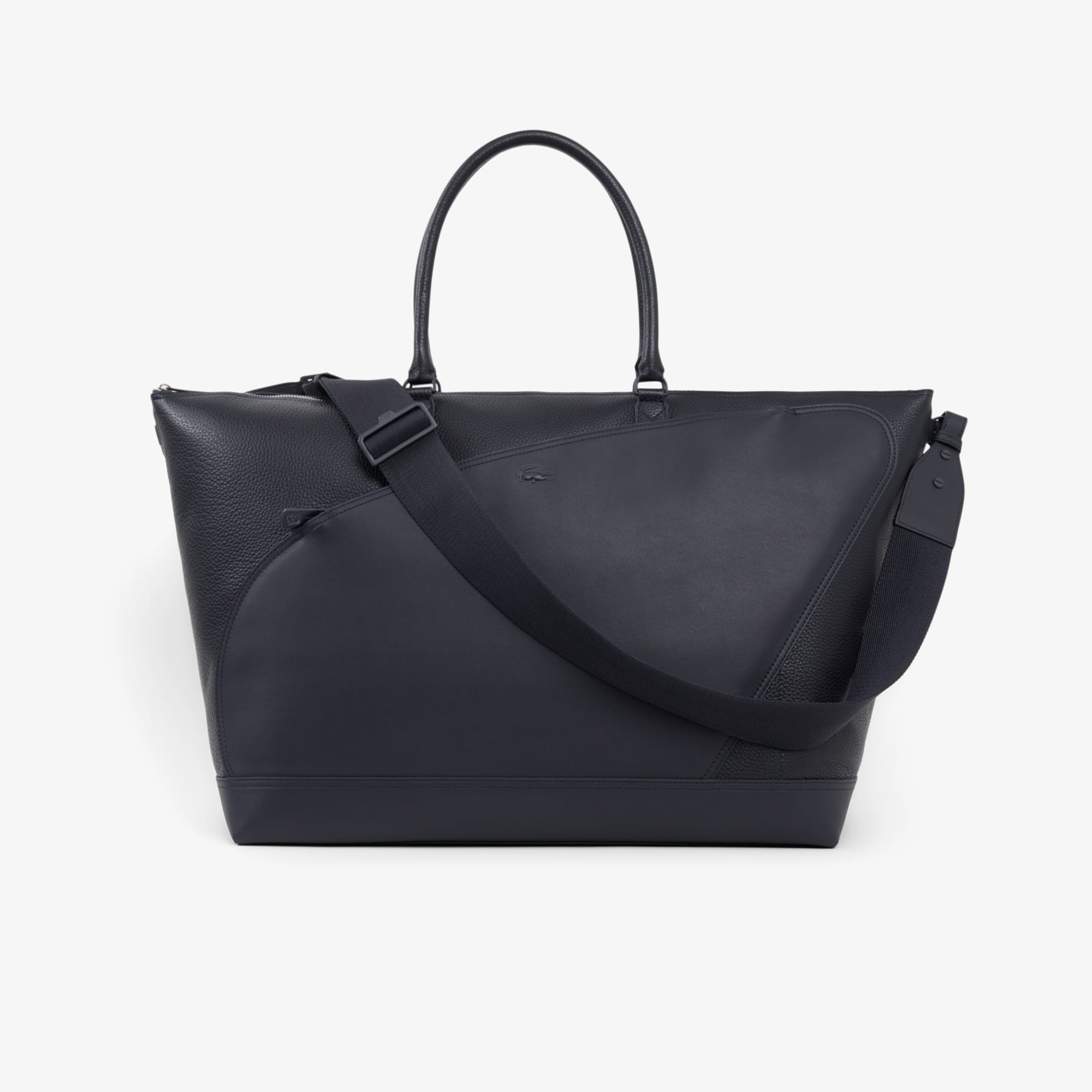 Club Lacoste Grain Leather Weekend Bag - Men's Bags - New In 2026