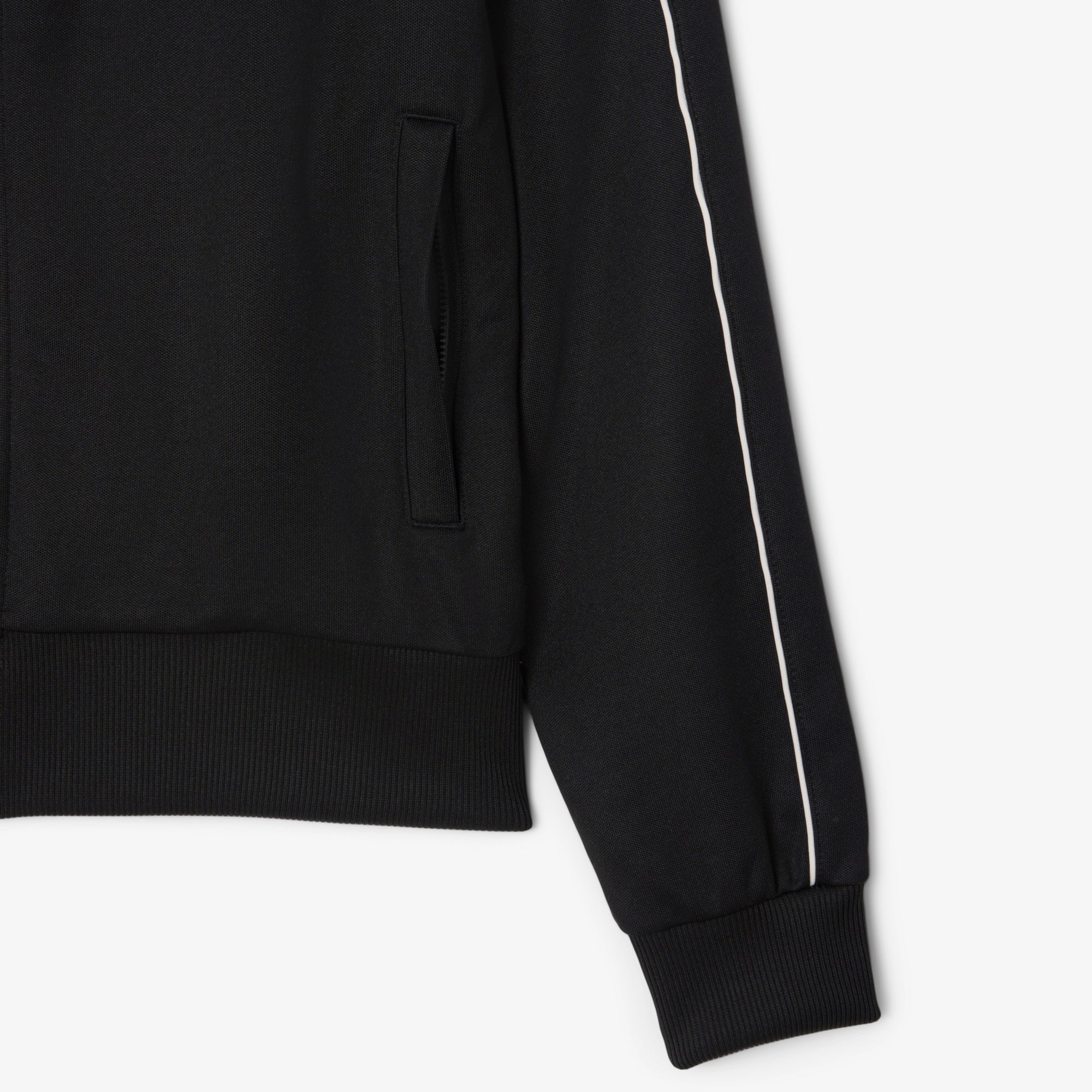 Paris Piqué Zip Front Track Jacket - Men's Sweatshirts - New In
