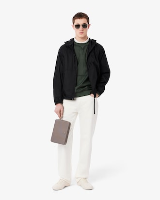 Chantaco Piqué Leather Zipped Pouch