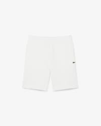 Regular Fit Logo Stripe Fleece Shorts