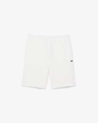Regular Fit Logo Stripe Fleece Shorts