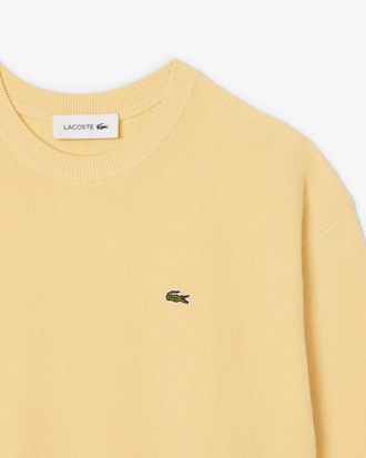 Relaxed Fit Cotton Crew Neck Sweater