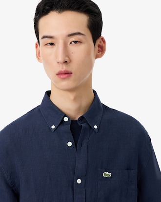 Regular Fit Linen Shirt