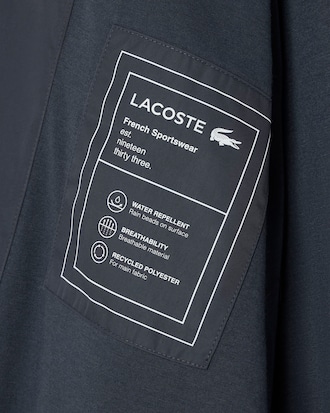 Water-Repellent Trim Accent Track Jacket