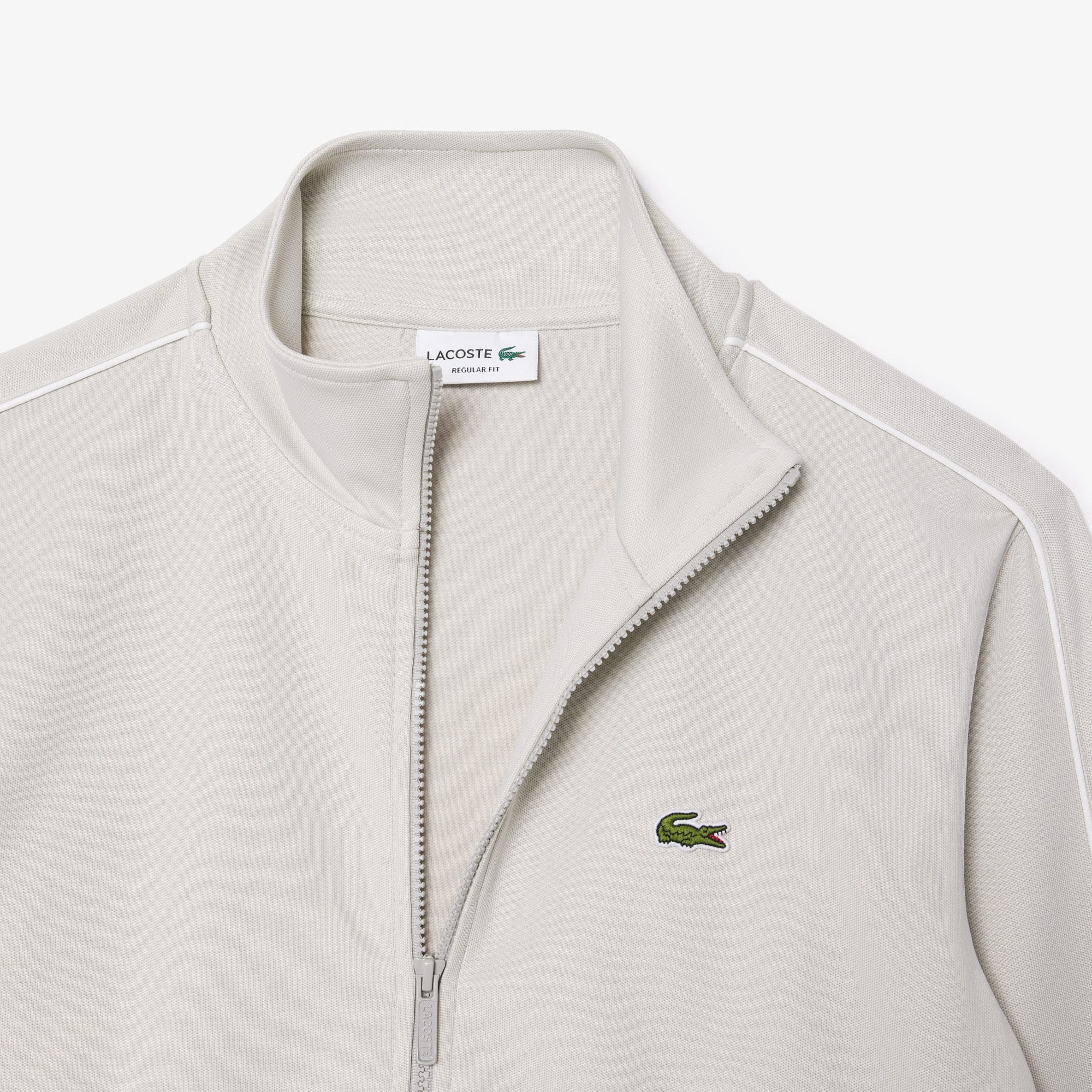 LACOSTE Pコート Paris Piqué Zip Front Track Jacket - Men's Sweatshirts - New