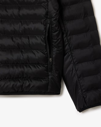 Water-Repellent Quilted Puffed Jacket