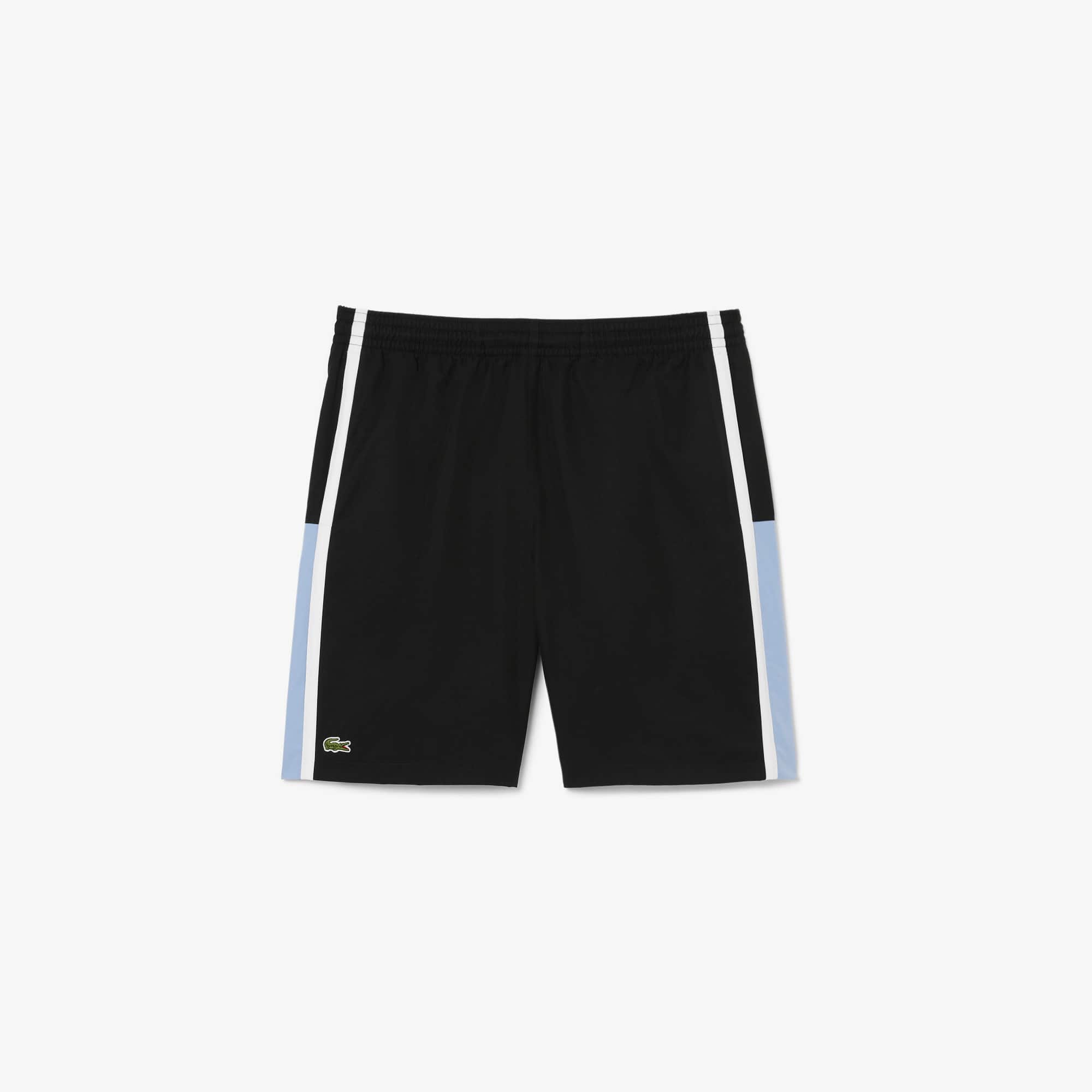 Lightweight Colour-Block Stripe Tennis Shorts - Shorts - New In