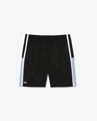 Lightweight Colour-Block Stripe Tennis Shorts