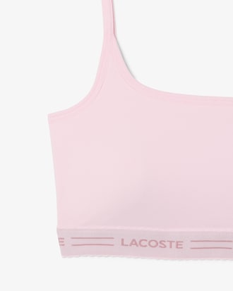 Scallop Band Microfiber Bralette