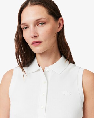 Slim Fit L.12.D Sleeveless Stretch Polo Shirt