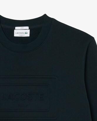 Embossed Fleece Sweatshirt