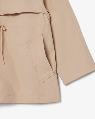 Mid Length Water-Repellent Oversized Parka