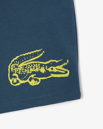 Print Fleece Shorts