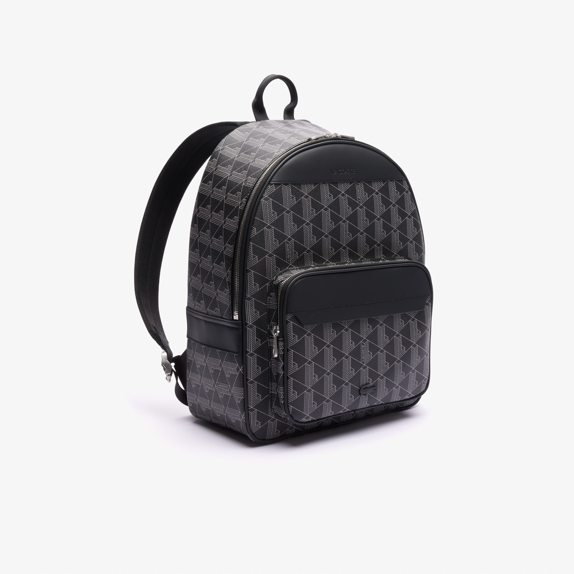 men's the blend monogram canvas vertical crossover bag