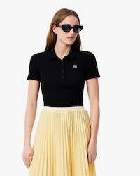 Slim Fit L.12.D Ribbed Cotton Polo Shirt