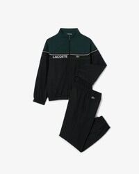 Diamond Taffeta Colour-Block Tracksuit