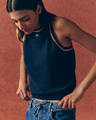 Cotton Jersey Sleeveless Top