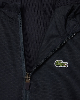 Zip-Up Hooded Sport Jacket