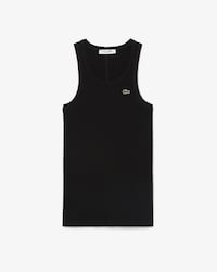 Slim Fit Ribbed Cotton Tank Top