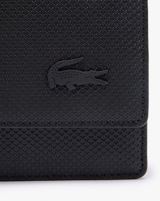 Chantaco Leather Flap Close Reporter Bag