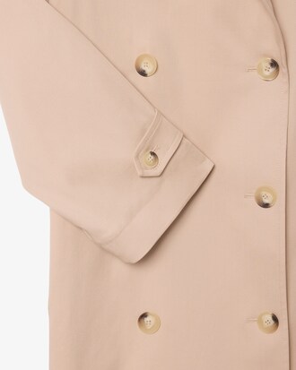 Oversized Water-Repellent Trench Coat