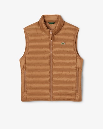 Water-Repellent Puffed Vest