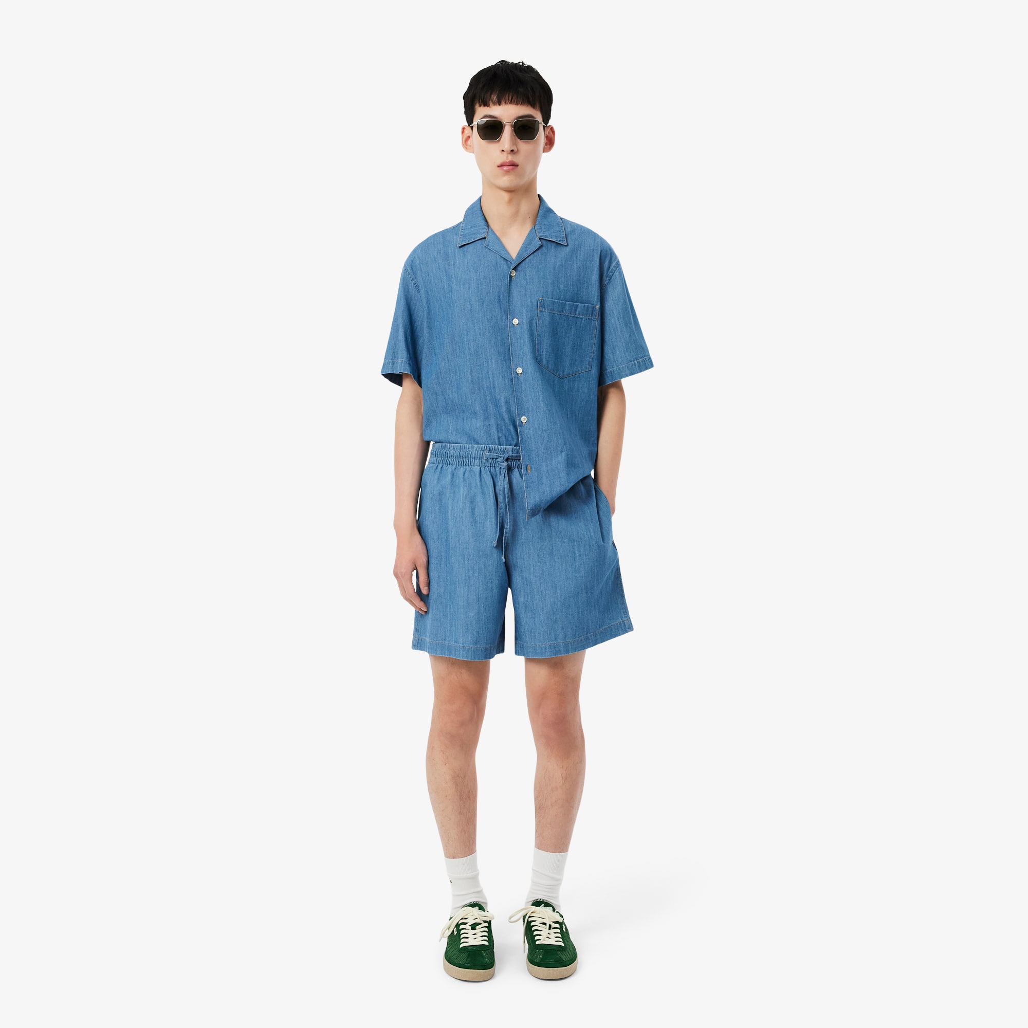 Relaxed Fit Denim Shorts - Shorts - New In 2026 | Lacoste