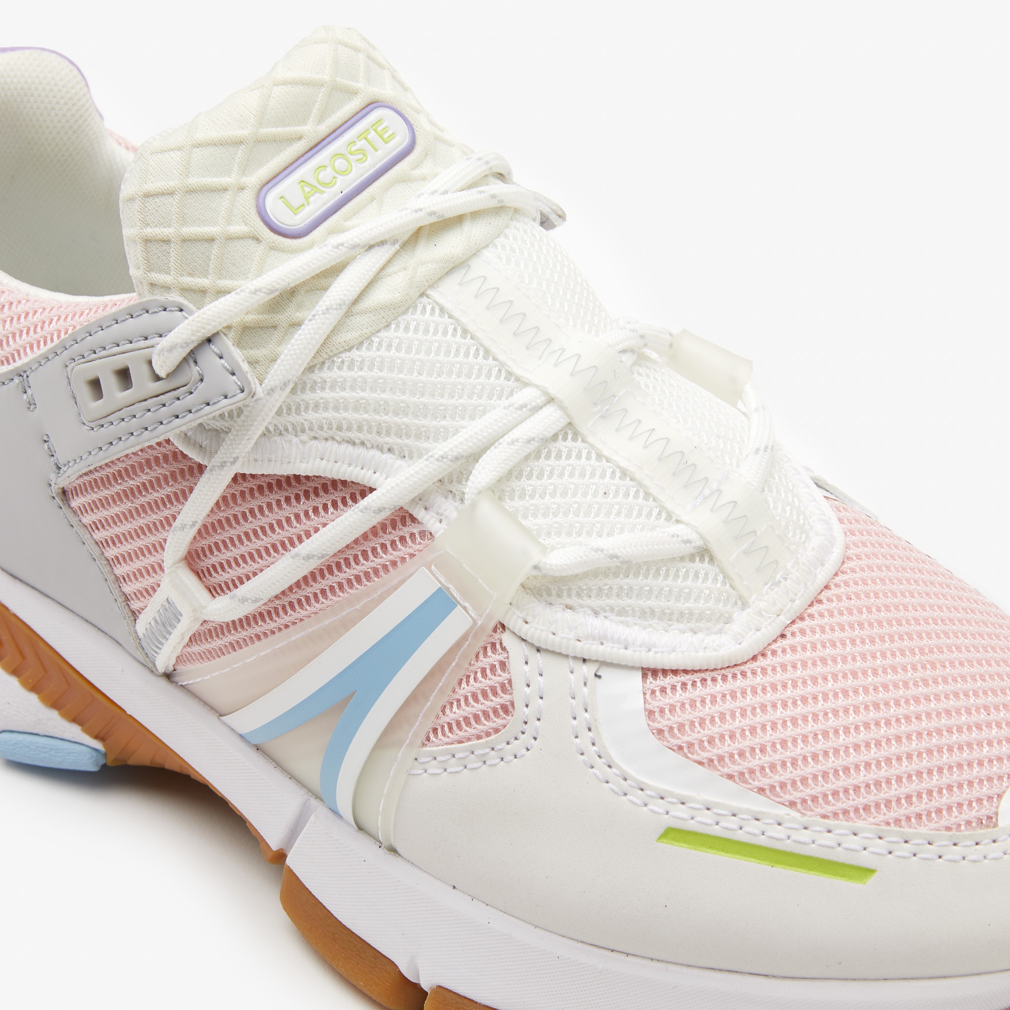 Women's L003 Textile Pastel ColourBlock Trainers Women's trainers
