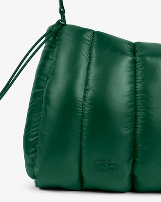 Runway Glossy Padded Nylon Purse