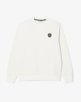 Crew Neck Badge Sweatshirt