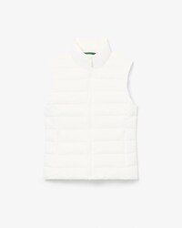 Water-Repellent Quilted Down Vest