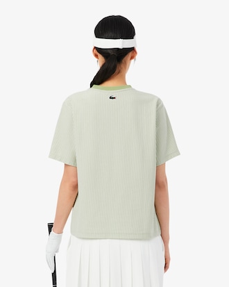 Ultra Dry Striped Golf T-shirt