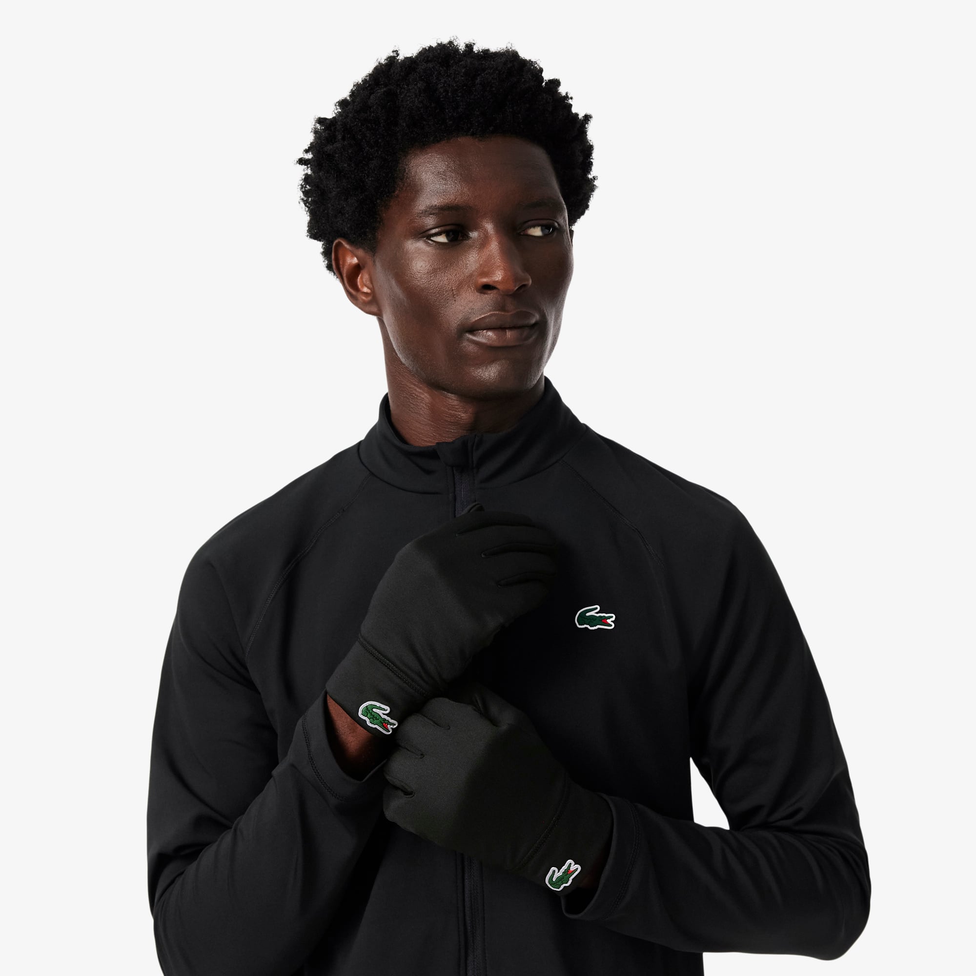 Polar Fleece Reflective Crocodile Gloves - Men's Scarves & gloves