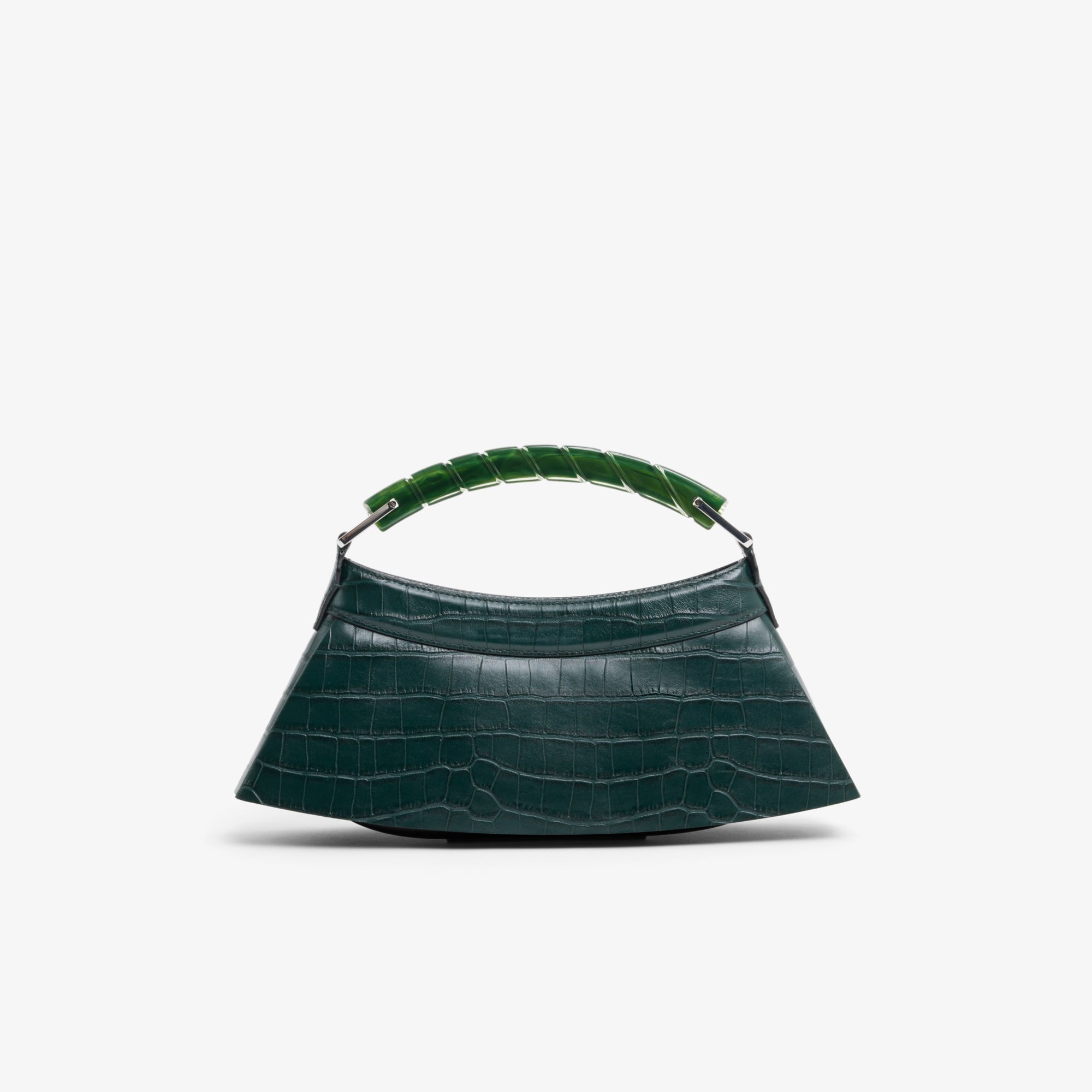 Runway H Lenglen Crocodile Effect Leather Bag - Men's Vertical