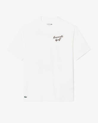 Relaxed Fit Printed Golf T-shirt
