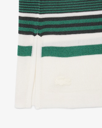 Runway Oversized Striped Satin T-shirt